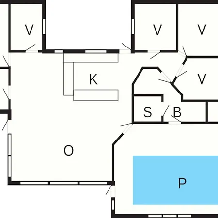 4 Star In Vaeggerlose بيت للعطل
